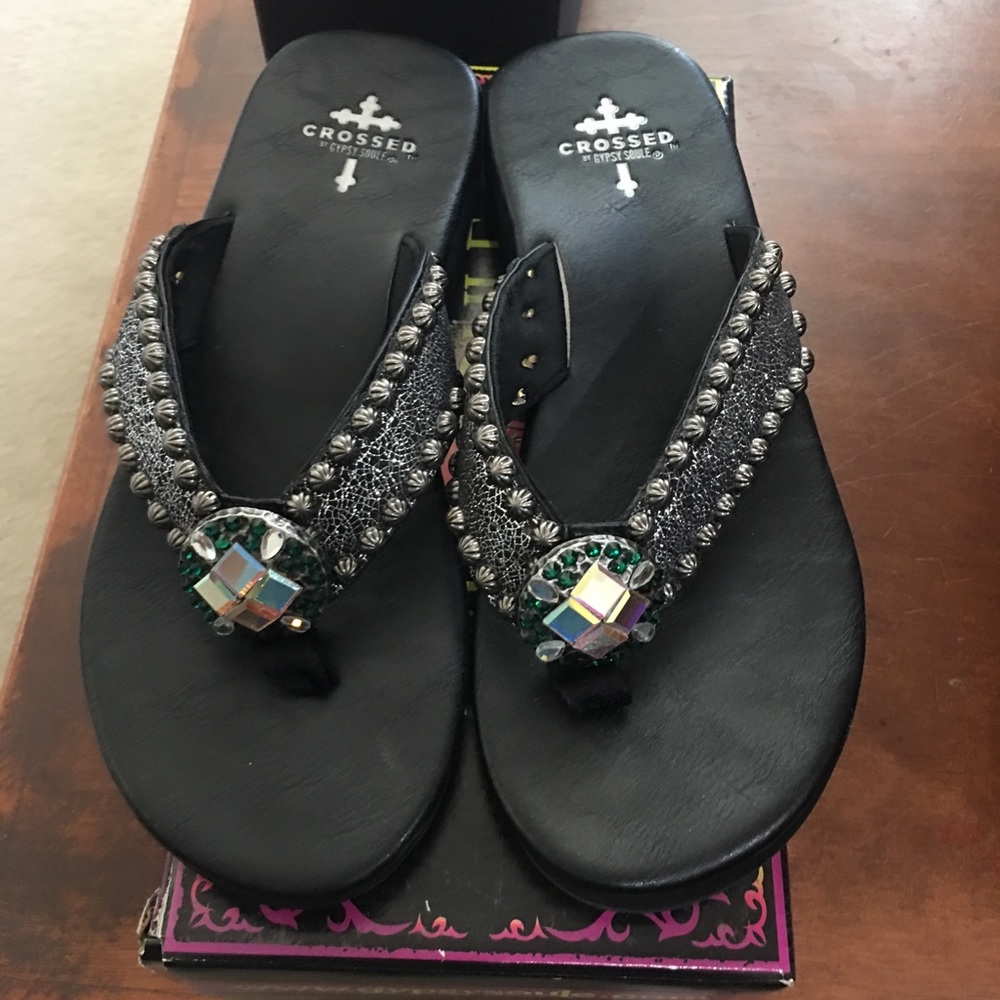 Gypsy Soule sandals brand new in box size 9